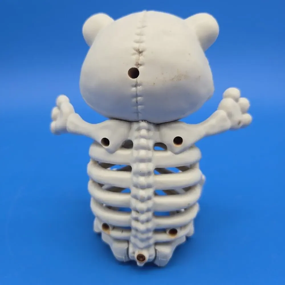 Lot Of 2 Seasons Crazy Bonez Teddy Bear Skeletons Halloween Decor Props